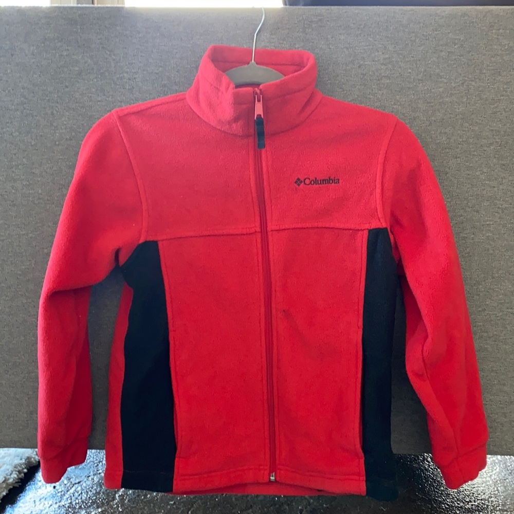 Red & Black Columbia Kids Jacket